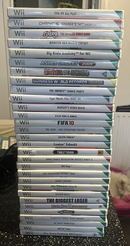 Nintendo wii games - x,