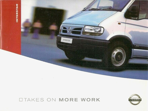 Nissan interstar van 2002 2003 - nissan,