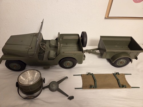 Marx jeep trailer spotlight - trailer,
