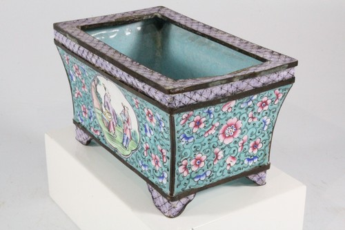 Antique chinese canton enamel - antique,