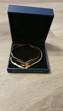 Gold Plated Neclace And Bracelet Set