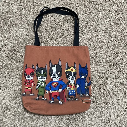 Boston terrier justice league - terrier,