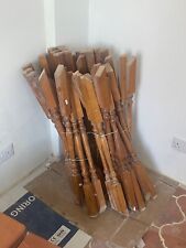 Solid Wood Stair Handrail Baluster Spindles, Pre-Sealed Wood