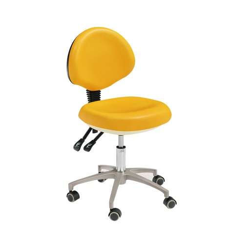Dental leather mobile chair - leather,