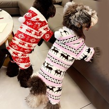 Winter Dog Christmas Jumpsuit