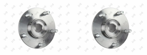 Front left and right - front,