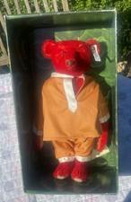 'ALFONZO' LARGE VINTAGE STEIFF BEAR, LTD EDT WITH BOX & CERTIFICATE 13" (33cm)