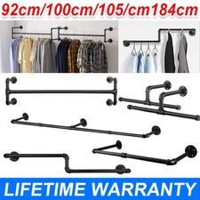 Industrial Pipe Clothing Rack