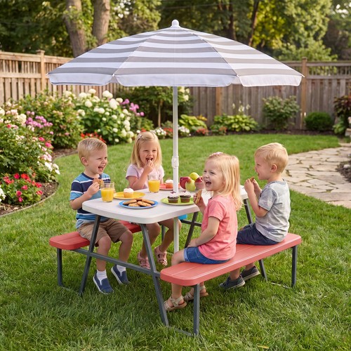 Kids picnic table benches - kids,