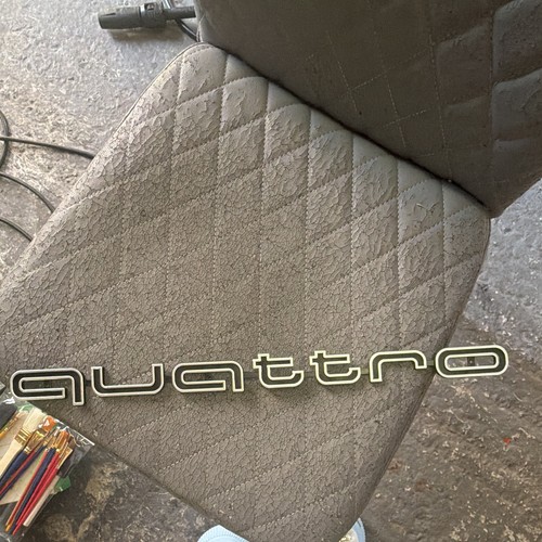 Audi quattro badge - audi,