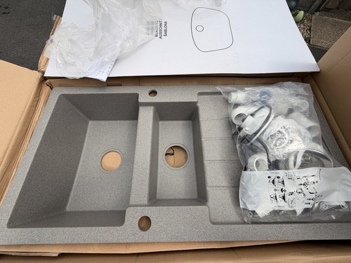 Cobblestone kitchen sink - kitchen,