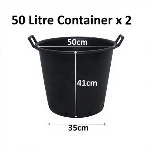Litre plant tree pot - 2, x