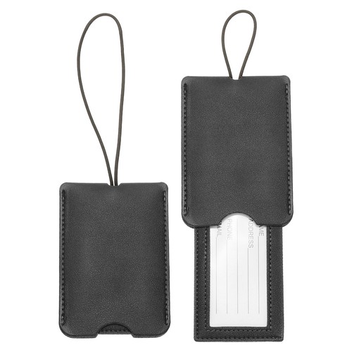 Pcs suitcase tags - pcs, black