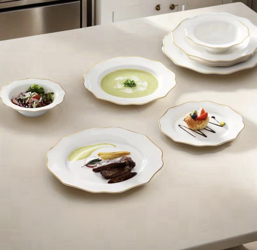 16pc cream white - 16pc, rim