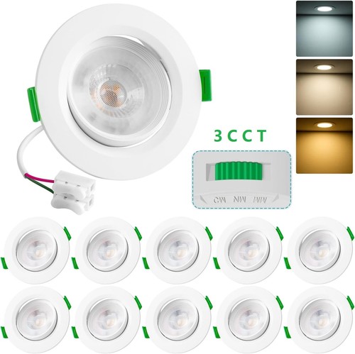 10x led downlights - 10x,
