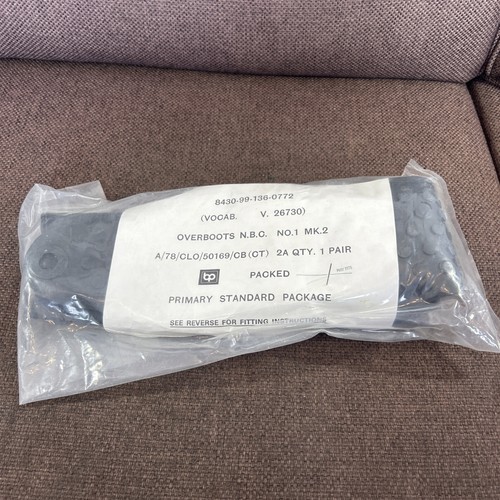 British army nbc overboots - army,