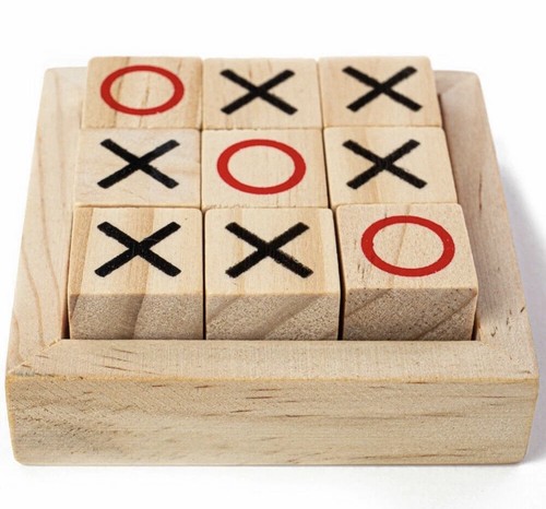 Noughts and crosses - noughts,