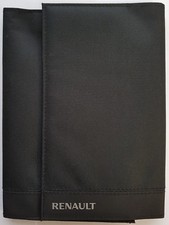 GENUINE RENAULT CLIO CAPTUR KADJAR MEGANE HANDBOOK DOCUMENT FOLDER WALLET #