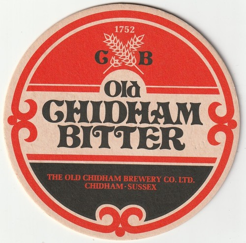 Beer mat old chidham brewery - -,
