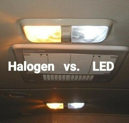 Pure white led 12v - 12v, interior