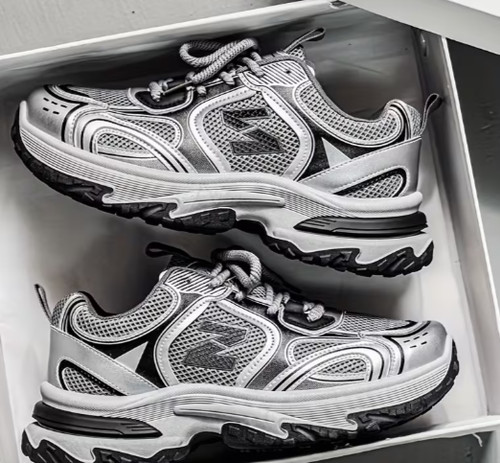 Men silvery gray - men's,