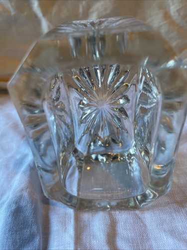Lead crystal salt cellar - lead,