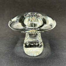 Art Glass Mushroom Toadstool