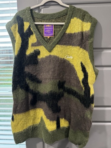 Corteiz mohair knit - knit, swamp