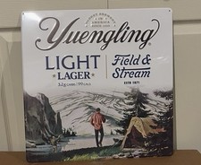 Yuengling beer light field and - light,