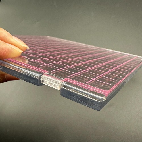 Acrylic stamp block positioner - acrylic,