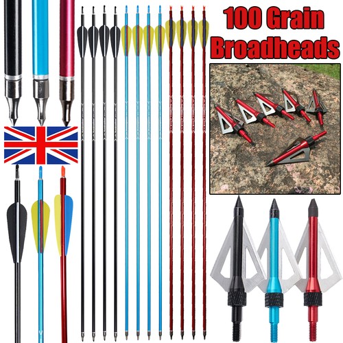 12pcs aluminum arrows - 30",