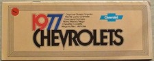 CHEVROLET USA Car Sales Brochure 1977 #3320 CAPRICE Impala NOVA Camaro CORVETTE