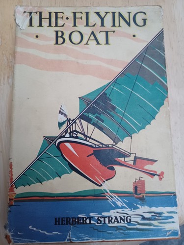 Vintage book the flying boat - vintage,