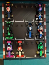 F1 Mini Car Wall Display | Holds 12 Lego Formula One 71049 | Racing Gift