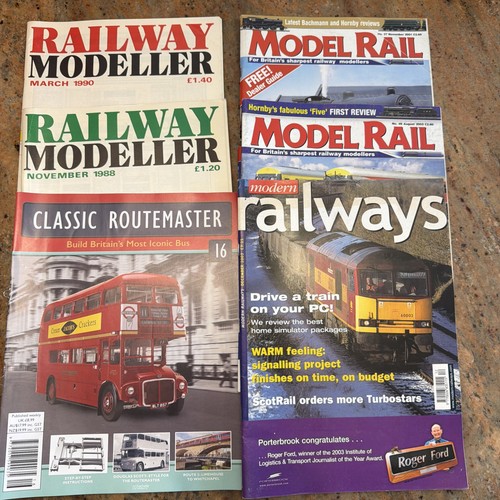 Railway model train magazine - train,