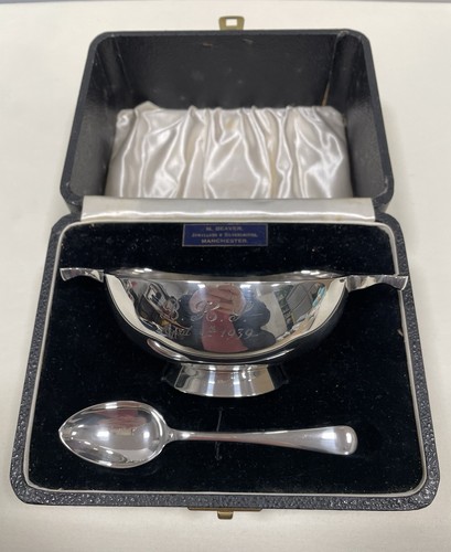 Vintage solid silver - vintage, quaich