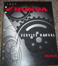 1997 Honda CR250R Shop Service Repair Manual OEM 61KZ350