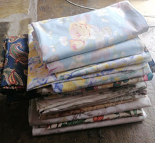 Laura Ashley reclaimed vintage fabric lot 8+kg Chinoiserie Charlotte Lewes etc