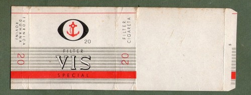 Old empty cigarette packet - cigarette, vis