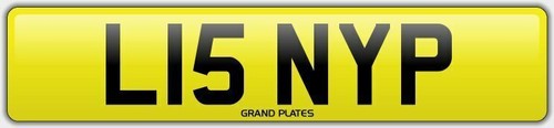 Linsay lynsey number plate - linsay, l15