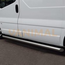 Vauxhall Vivaro A 2001-2014 SWB Polished Side Bars
