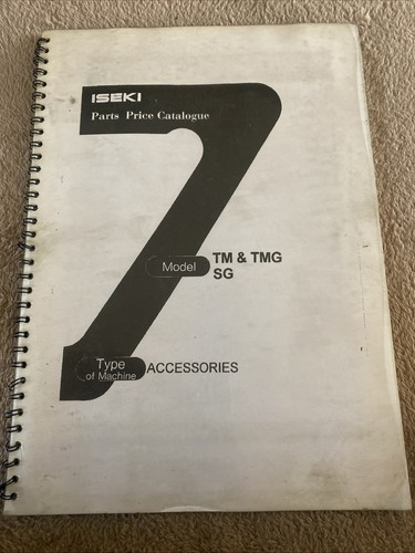Iseki tmg sg - &,