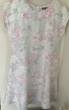 Sahara Floral Linen Dress Size