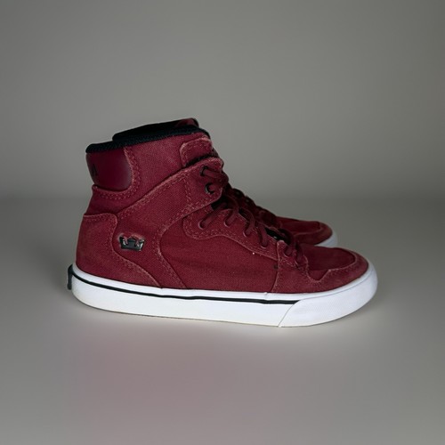 Kids supra maroon high - kids,