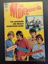 The Monkees #17, October 1969, Dell Comics, Photo Cover.