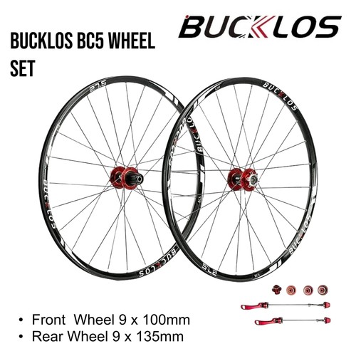 Bucklos quick release - quick, wheelset