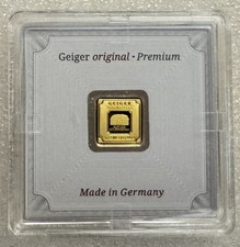 Geiger 1 Gram .9999 Fine Gold