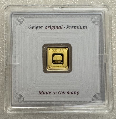 Geiger gram 9999 fine - gram, gold