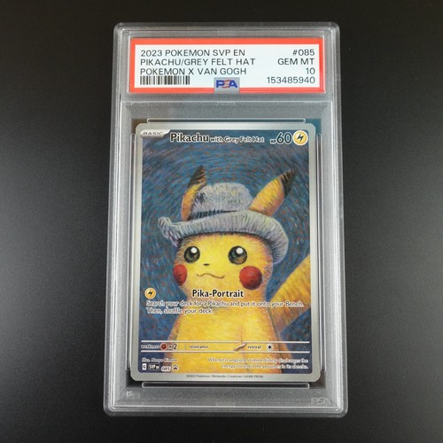 Psa pikachu with grey felt - psa,