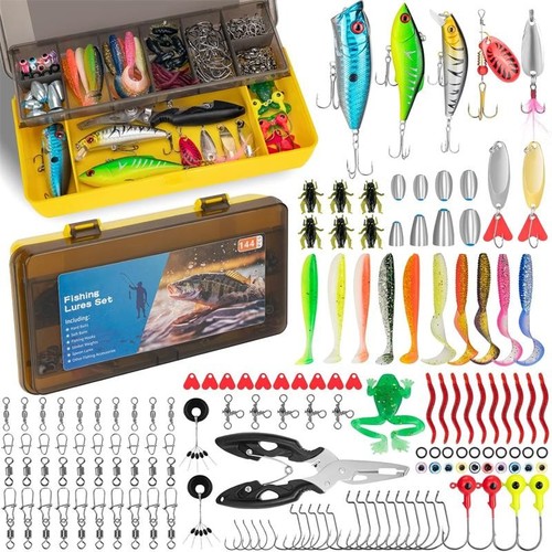 144 pcs fishing lures - 144,